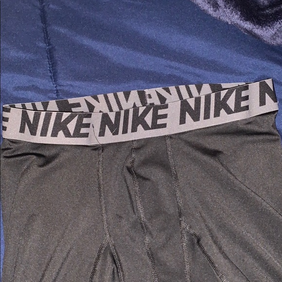 Black Nike Athletic Tights - Picture 3 of 3